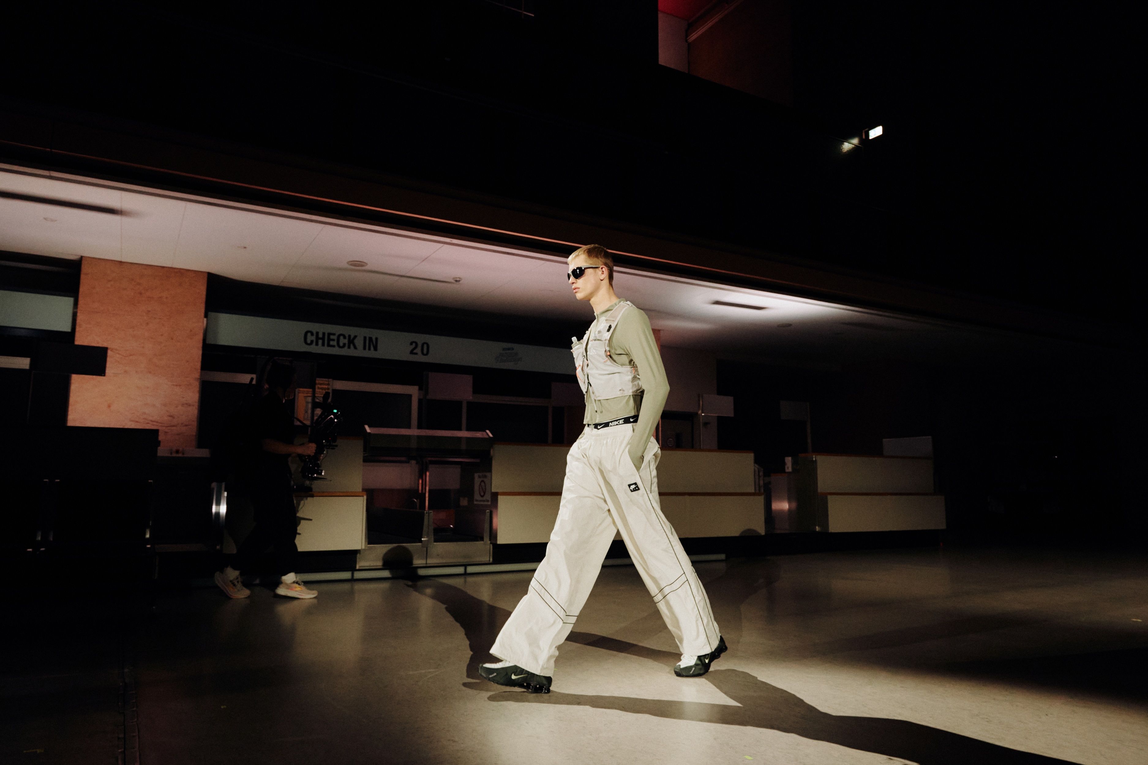 Man wearing NIKE outfit
